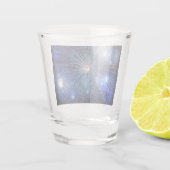 Fireworks-raketten Shot Glas (Achterkant)