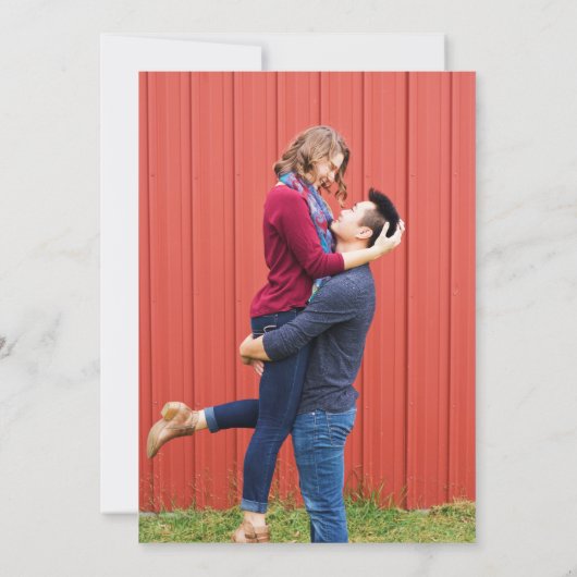 Fireworks Sky 4 juillet Faire-part de mariage (Dos)