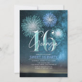 Fireworks Sweet 16 Blauwgroen ID984 (Voorkant)