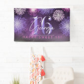 Fireworks Sweet 16 Paarse ID984 Spandoek (Insitu)