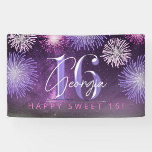 Fireworks Sweet 16 Paarse ID984 Spandoek
