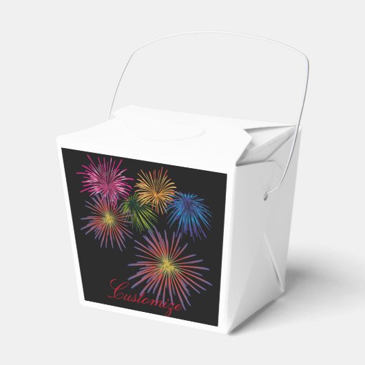 Fireworks Thunder_Cove exploiteren Bedankdoosjes (Voorkant Zijde)