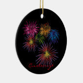 Fireworks Thunder_Cove exploiteren Keramisch Ornament (Rechts)