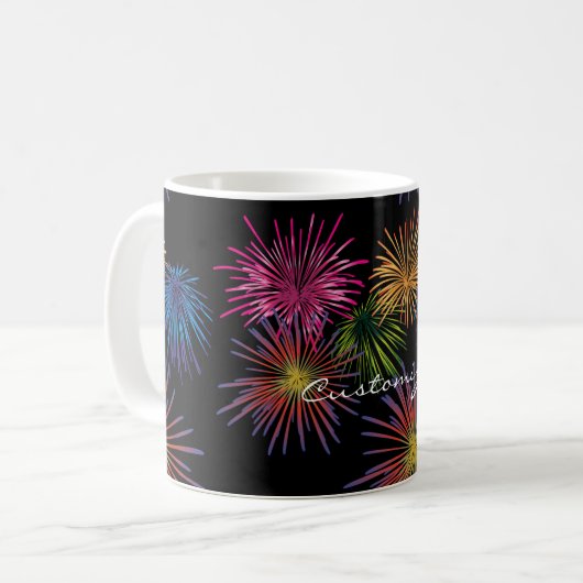 Fireworks Thunder_Cove exploiteren Koffiemok (Voorkant links)