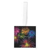 Fireworks Thunder_Cove exploiteren Kubus Ornament (Voorkant)