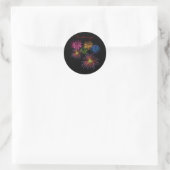 Fireworks Thunder_Cove exploiteren Ronde Sticker (Tas)