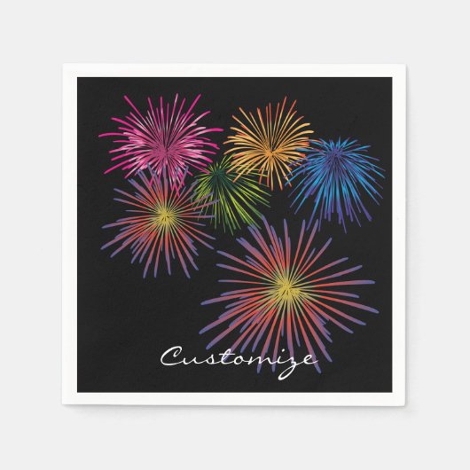 Fireworks Thunder_Cove exploiteren Servet (Voorkant)