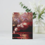 Fireworks, Toronto, Ontario, Canada Briefkaart (Staand voorkant)