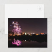 Fireworks voor vrijdagnacht briefkaart (Voorkant / Achterkant)