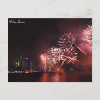 Fireworks-weergave Briefkaart