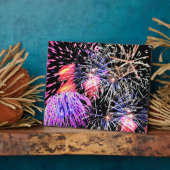 Fireworks-weergave Fotoplaat (Zijkant)