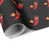 Firey Hot Pepper Cadeaupapier (Rol Hoek)