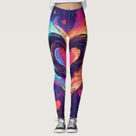 Firey Love Leggings
