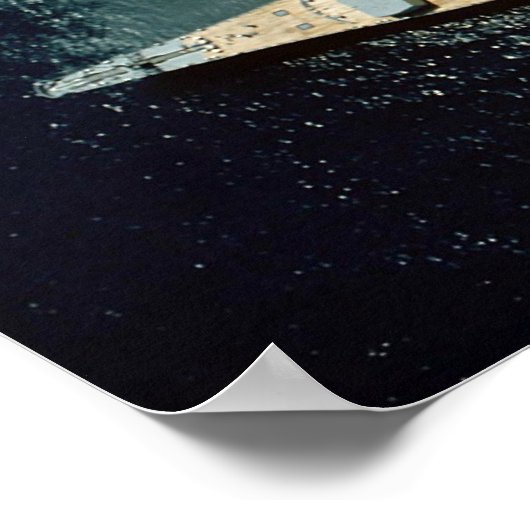 Firing Full Broadside Framed Posters (Coin)