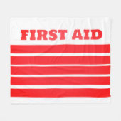 FIRST AID FLEECE DEKEN (Voorkant (Horizontaal))