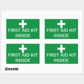 First Aid Kit Inside Sticker (Vel)