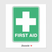 First Aid Sticker Portrait (Vel)