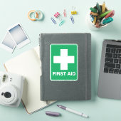 First Aid Sticker Portrait (iPad Cover)