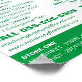 First Aid Symbool, Pharmacy, Pharmacists Advert Poster (Hoek)