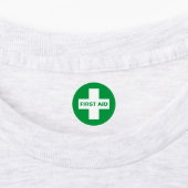 First Aid (White Cross) - Ambulance, Help, Doctor Labels (Aangebracht)