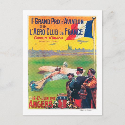First Aviation Grand Prix Briefkaart (Voorkant)