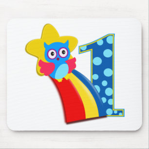 First Birthday Owl Muismat