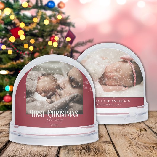 First Christmas As A Daddy Father 2 Photos