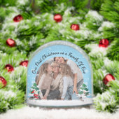 First Christmas as a Family of Five Custom 2 Photo (Noël)