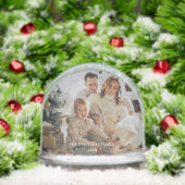 First Christmas Family Photo Script Minimal Name (Noël)