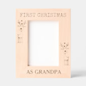 First Christmas, Fully Customizable Gegraveerde Lijstjes (Voorkant)