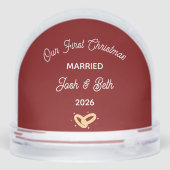 First Christmas Married - Custom Wedding Gift (Arrière)