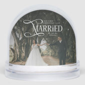 First Christmas Married Mr & Mrs Couples Photo (Avant)