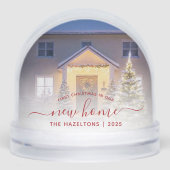 First Christmas New Home Photo Red Script 2025 (Avant)