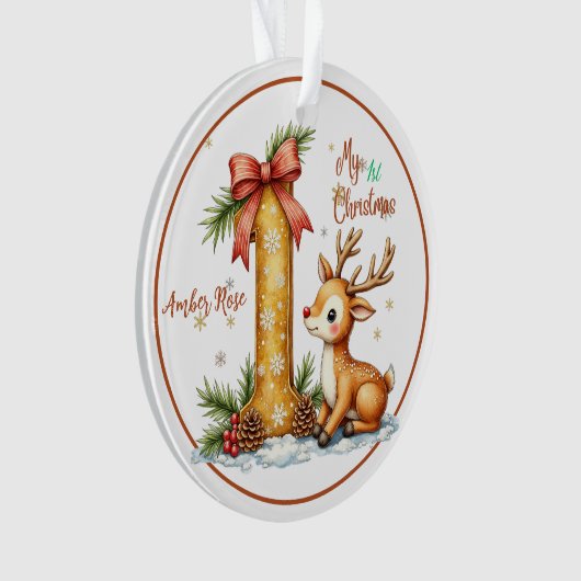 First Christmas Ornament (devant)