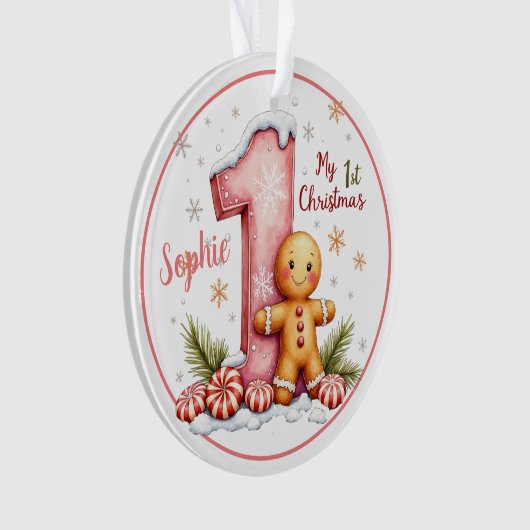 First Christmas Ornament  (devant)