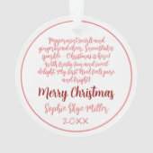 First Christmas Ornament  (dos)