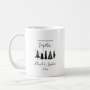 First Christmas Together Mug - Custom Names & Year
