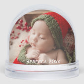 First Christmas winter berries Snow Globe (Avant)