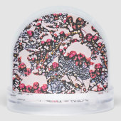 First Christmas winter berries Snow Globe Sneeuwbol (Achterkant)