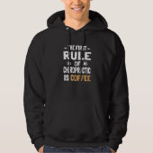 First Coffee  Chiropractor Hoodie (Voorkant)