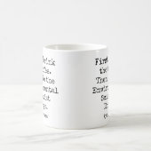 First Coffee Then Environmental Scientist Things Koffiemok (Center)