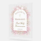 First Communion floral welcome (Angle)