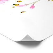 First Communion girl welcome Poster (Hoek)