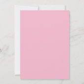 First Communion God Bless pink Invitation (Dos)