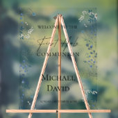 First Communion welcome Acryl Bord (Neutraal)