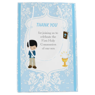 First Communist Black Hair Boy Bedankt Medium Cadeauzakje