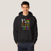 First Day Of First Grade Pray For My Teacher Back Hoodie (Voorkant volledig)