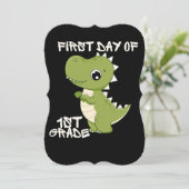 first day of school, first day of first grade kaart (Staand voorkant)