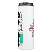 First day of school with options to personalize  thermosbeker (Achterkant)