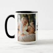 First Father’s Day Certified Dad Mug New Dad Photo (Gauche)